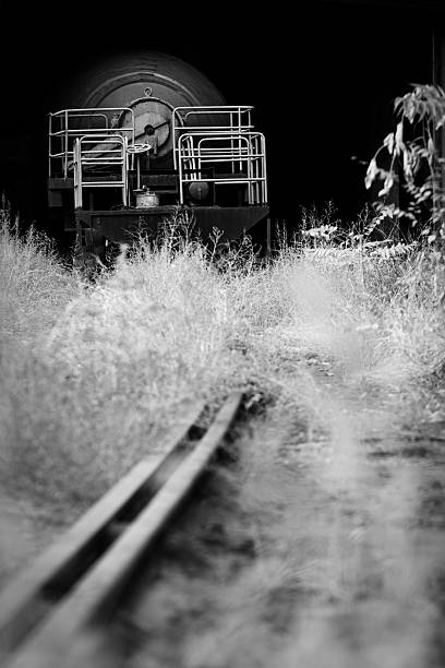 Abandoned Railway Station stock photo