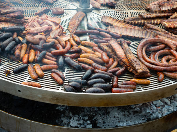 istock Spanish grilled meat proucts on fair 1362574006