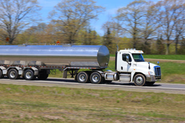 istock Tanker milk truck 1362575412