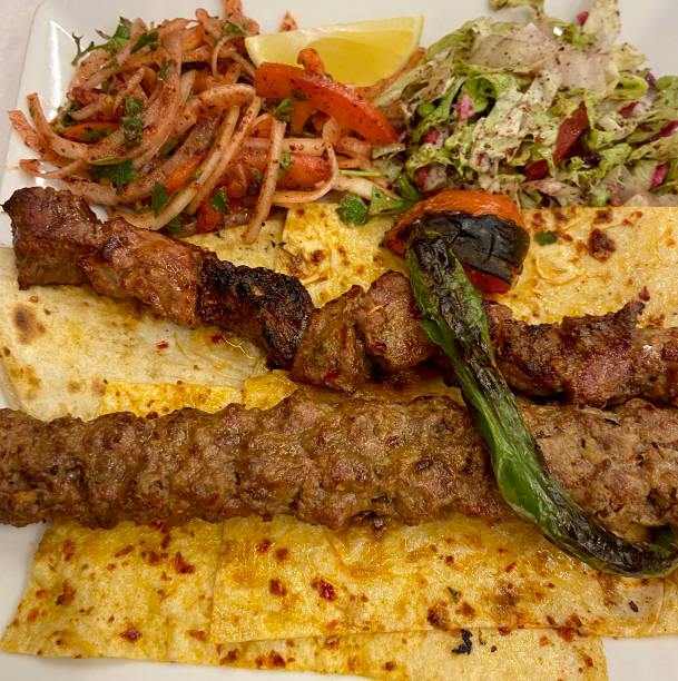 istock Turkish Adana kebab and shish kebab 1362580065
