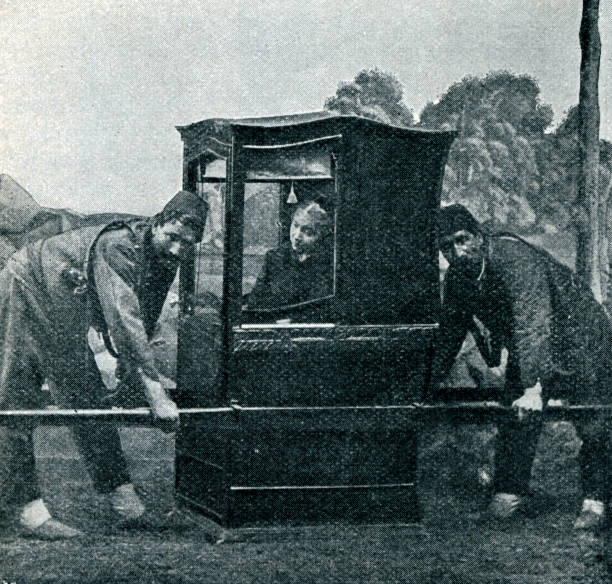 istock Turkish sedan chair 19th century used by wealthy 1362590463