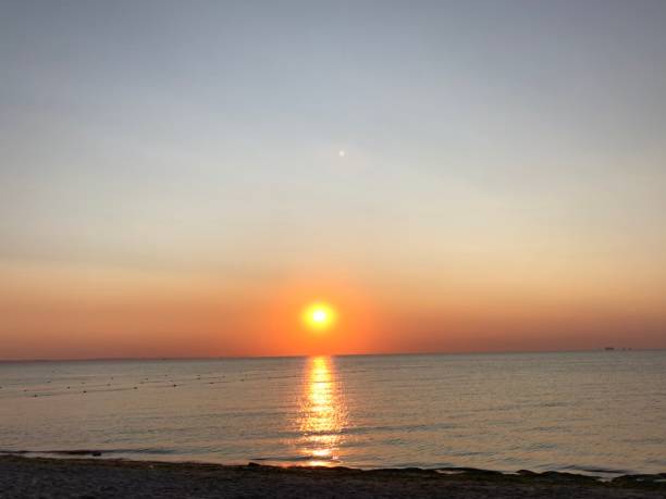 istock Sunrise at sea 1362595406