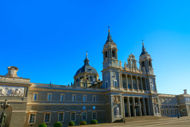 istock Cathedral Almudena in Madrid 1362595938