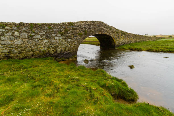 istock Bridge Pont Aberffraw on Anglesey, Wales UK. 1362605552