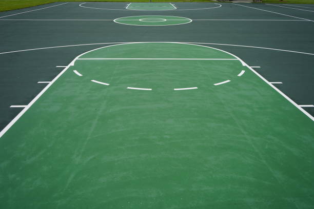 istock Basketball Court 1362605569