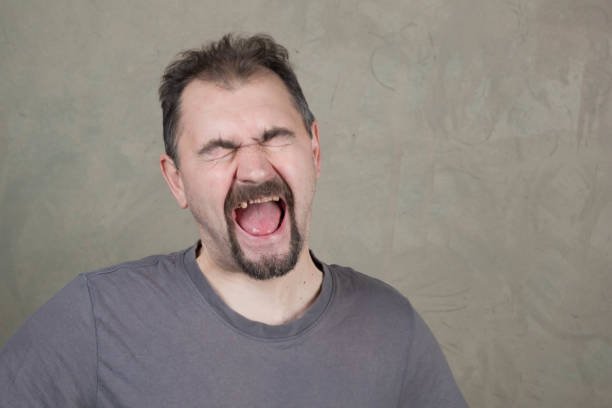 istock Emotions. Portrait of a man. 1362606579