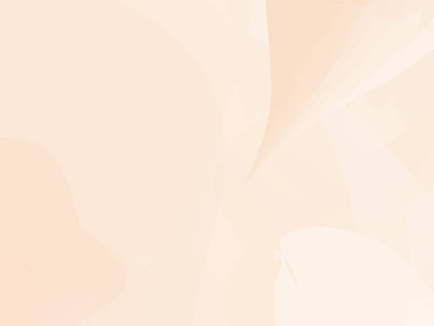 akwarelowe słodkie tło artystyczne w kolorze nude lub powder - beige stock illustrations