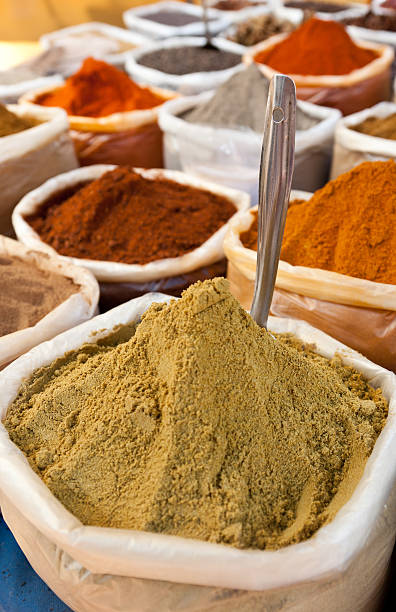 istock Bags of spices 136260898