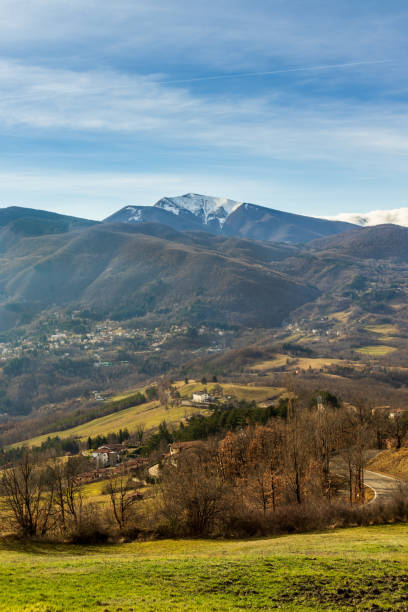 istock Panorama of a mountain landscape 1362609567