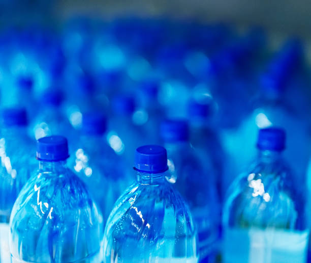 istock Lots of mineral water bottles. 1362610318