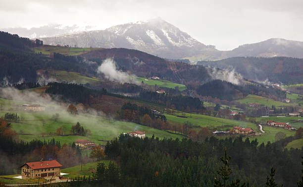 istock Basque Country valley at autumn 136261055