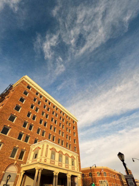 istock Looking up at the Michael J. Howlett Building in downtown Springfield, Illinois. 1362617281