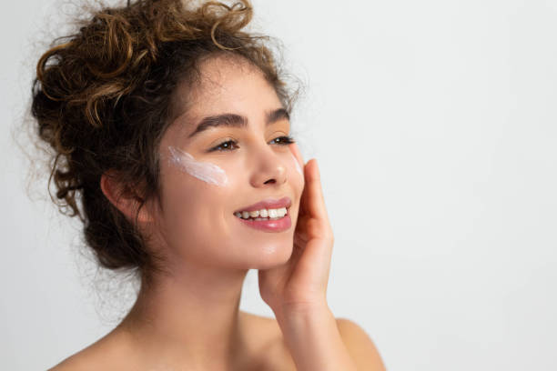 istock A beautiful young woman nurtures her face 1362619151