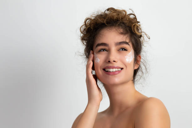 istock A beautiful young woman nurtures her face 1362619172