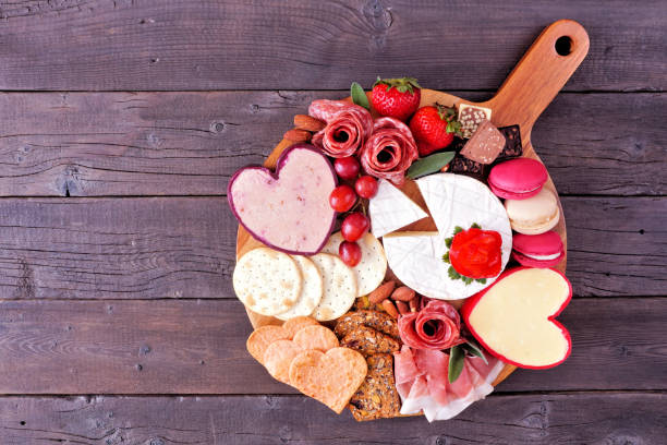 istock Valentines Day theme charcuterie board 1362619290