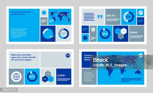 Modular Layout Powerpoint Modular Presentation Design Template With Modern Geometric Graphics ...