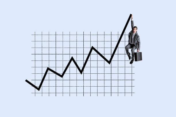 istock Man Hanging On In Risky Financial Market 1362623335
