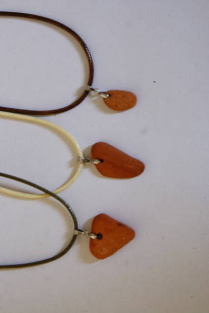 istock Close-up of chain pendant made of bricks 1362632008