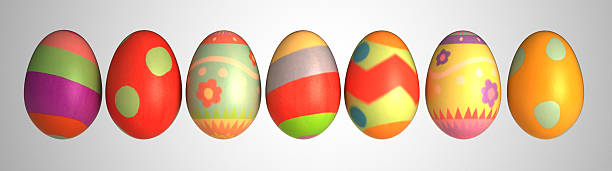 Easter Eggs stock photo