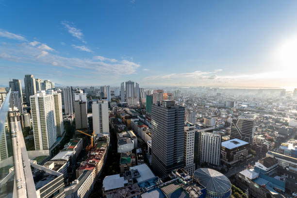 Beautiful skylines at Manila, Philippines