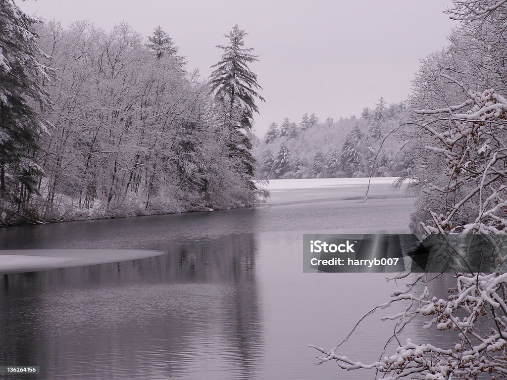 Lago de Inverno - Royalty-free Ao Ar Livre Foto de stock