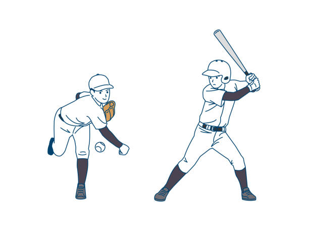 Baseball Player Vector Art Graphics Freevector Com