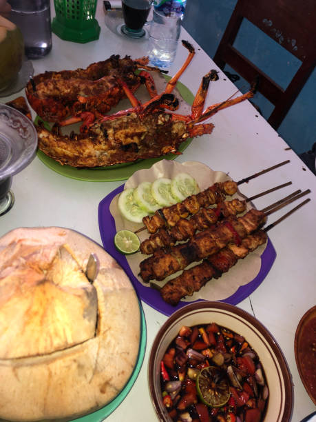 istock various of served seafood at indonesian restaurant table 1362643278