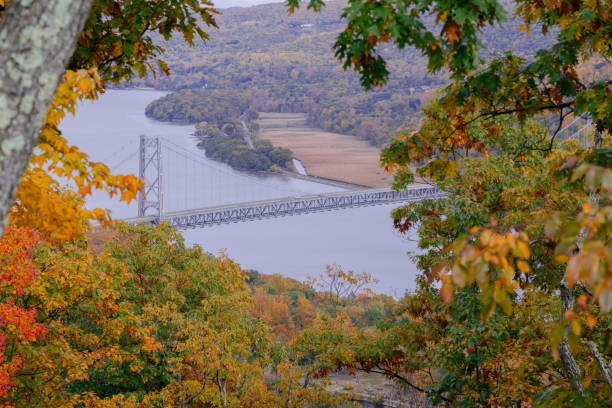 istock Beautiful Autumn View in Bear Mountain State Park 1362650087