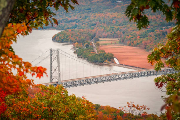istock Beautiful Autumn View in Bear Mountain State Park 1362650295