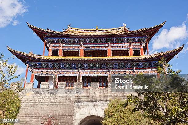 Dali Città Antica Gate Tower - Fotografie stock e altre immagini di Antico - Condizione - Antico - Condizione, Antico - Vecchio stile, Architettura