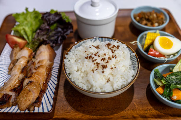 istock Popular Taiwanese food Streamed Pork with Rice 1362653307