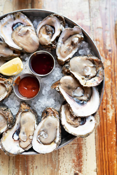 istock Raw oysters Louisiana variety 1362655848
