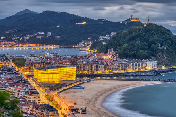 istock San Sebastian in northern Spain at dusk 1362656718
