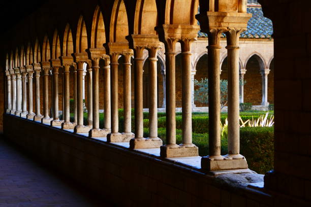 istock Arles sur Tech, the cloister 1362659787