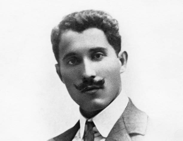 istock Businessman in 1919. 1362665507