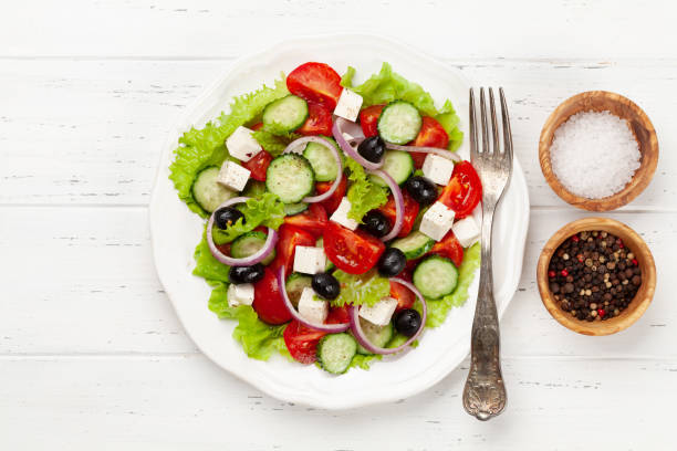 istock Classic greek salad 1362666554