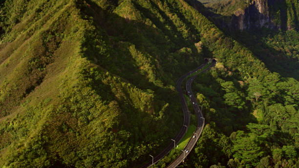 istock View of mountains and highway 1362667823