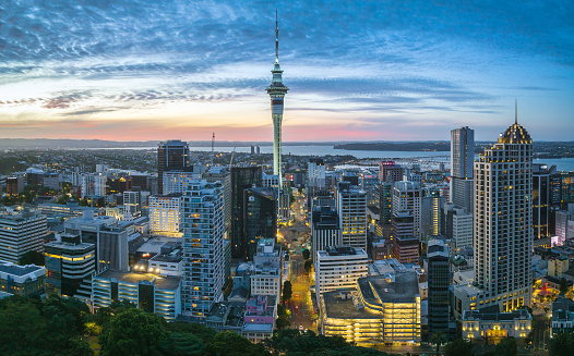 Auckland City skyline