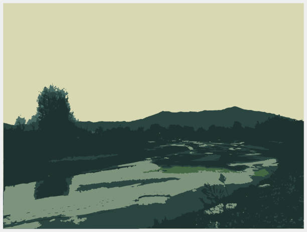 istock color woodcut style country scene landscape 1362671958