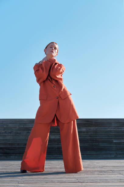 istock A fashion model in Barcelona. 1362686614