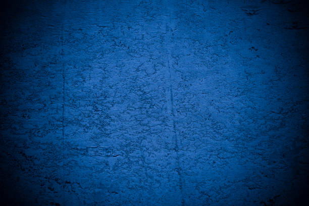 istock Old wall pattern texture cement blue dark abstract  blue color design are light with black gradient background. 1362687516