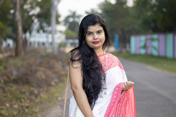 istock Indian woman in saree 1362690783