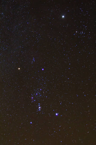 istock closeup orion constellation on a starry sky background 1362693229