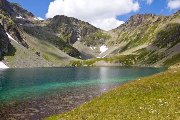 istock emerald lake in a mountain valley 1362693270
