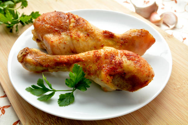 구운 닭 넓적다리 - chicken rotisserie barbecue grill roast chicken 뉴스 사진 이미지