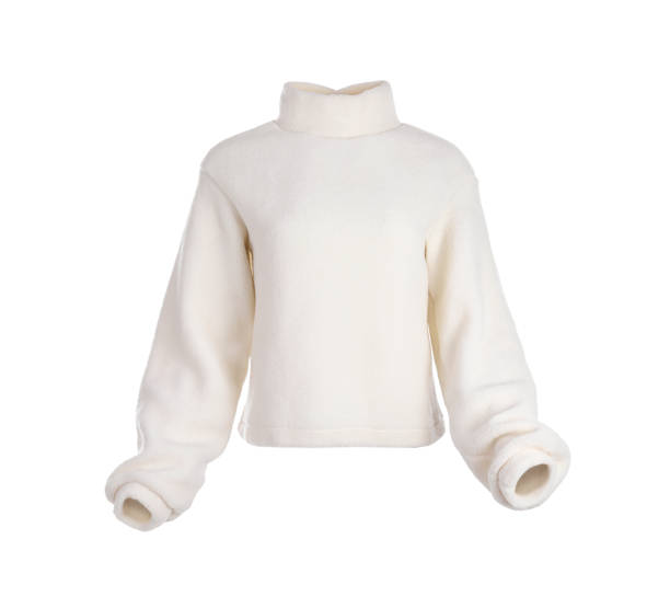 istock Stylish warm cashmere sweater isolated on white 1362699593