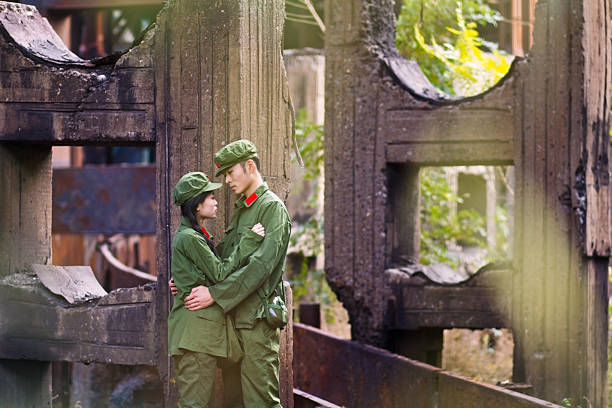 Love and war stock photo