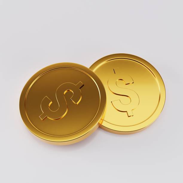 istock dollar coin isolated on white background 1362706018