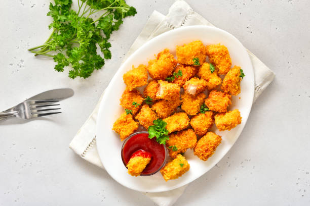 istock Homemade crispy fried chicken nuggets 1362713615