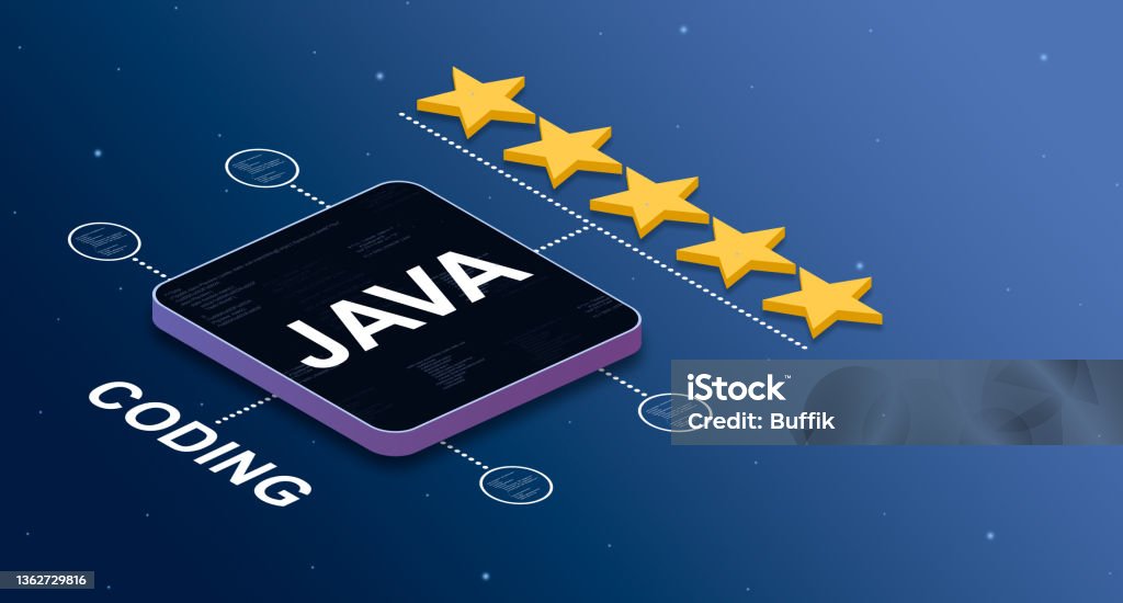 Programming Language Java With A 5star Rating And Code Elemmets Badges ...